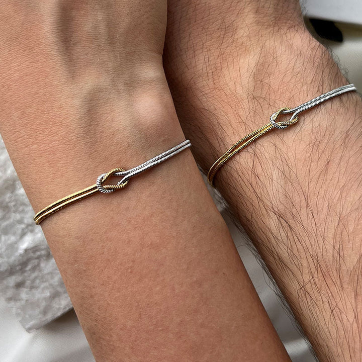 Pulsera Nudo de Conexión – Unión y Elegancia