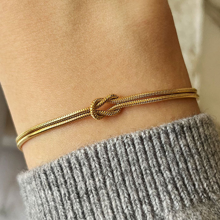 Pulsera Nudo de Conexión – Unión y Elegancia