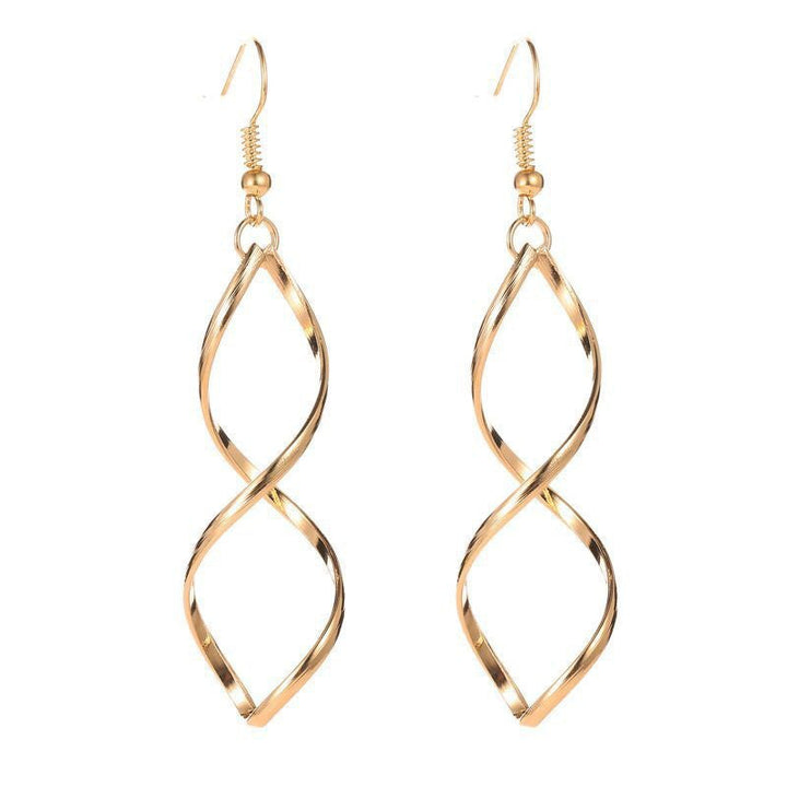 Pendientes Espiral Dorada | Oro