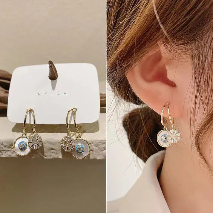 Pendientes Caleidoscopio Dorados