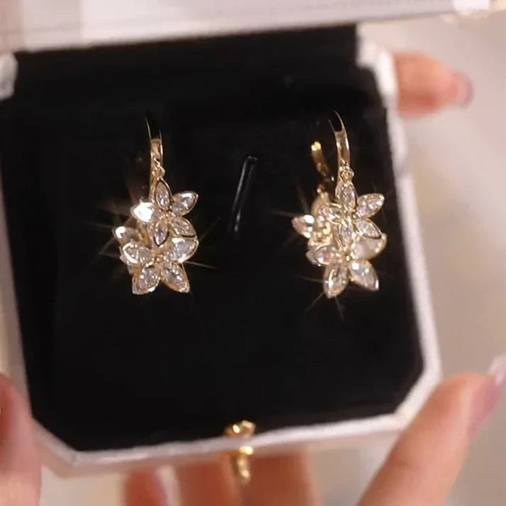 Pendientes Estrella de Primavera con colgante