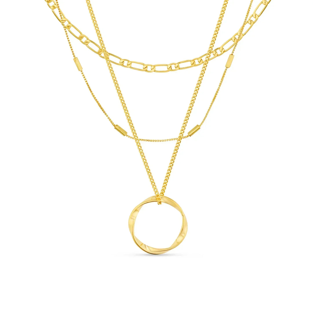 Collar Tres Vueltas | Oro
