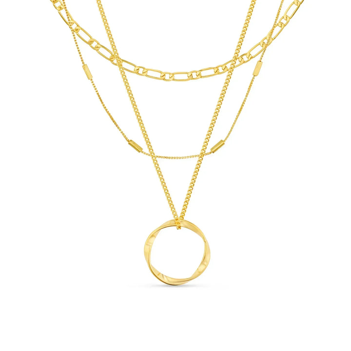 Collar Tres Vueltas | Oro