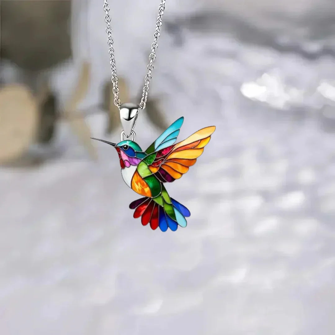 Precioso Collar de Colibrí con Pendientes de Regalo – Oferta por Tiempo Limitado
