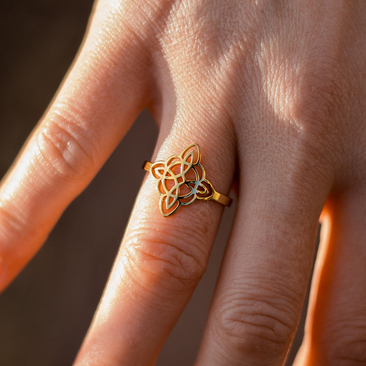 Anillo "Protección Eterna" (Ajustable)
