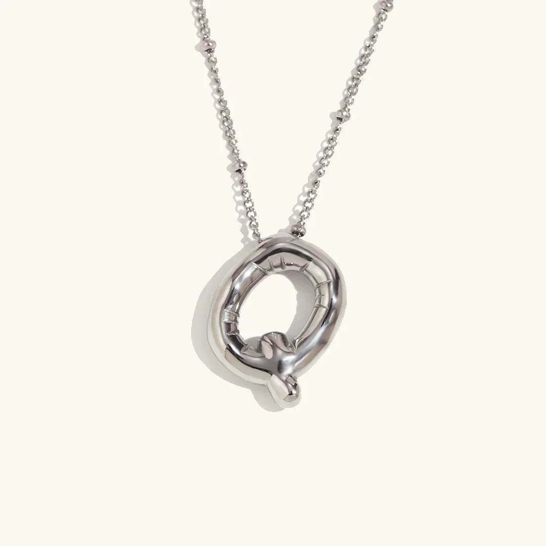 Collar de Oro con Inicial Balloon