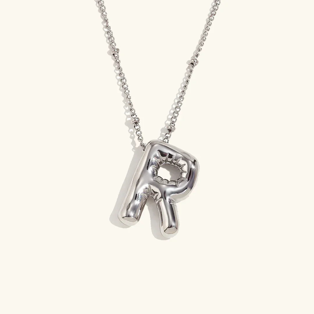Collar de Oro con Inicial Balloon