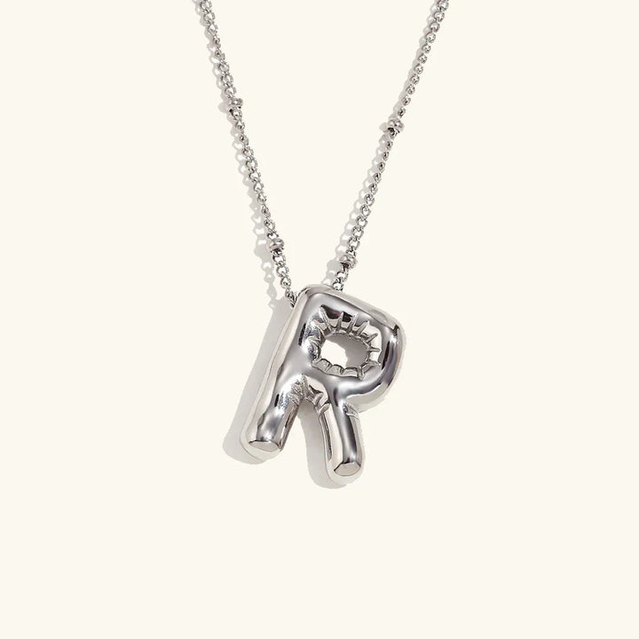 Collar de Oro con Inicial Balloon
