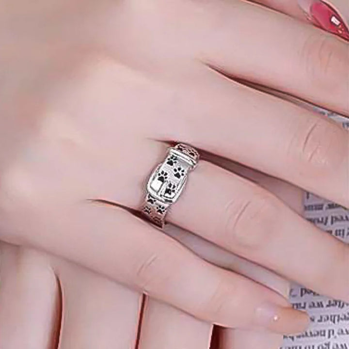 Anillo Collar Bonito y Elegante Inspirado en Perros