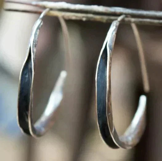 Pendientes de aros circulares