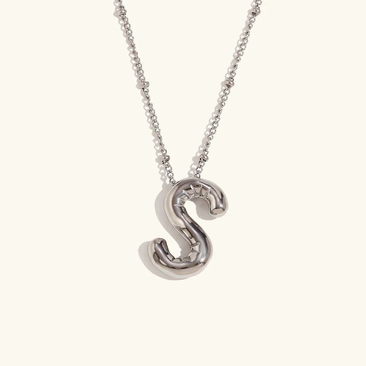 Collar de Oro con Inicial Balloon