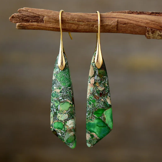 Pendientes Piedra del Emperador