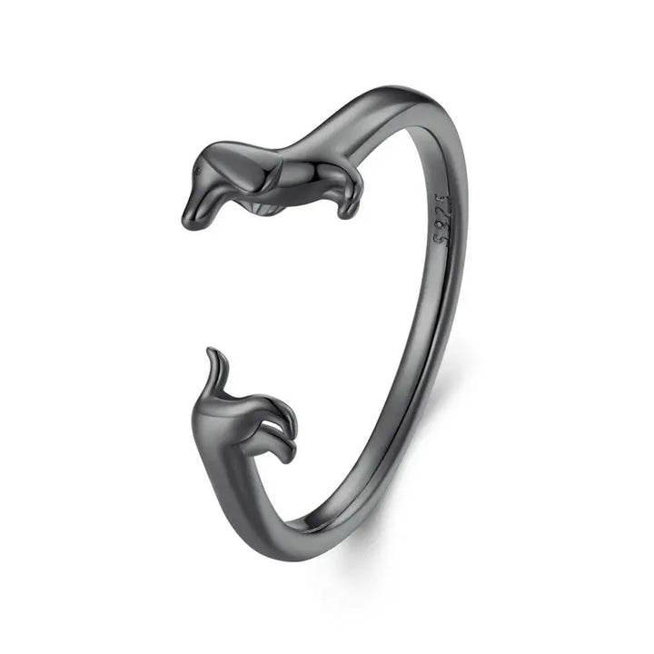 Anillo Perro Salchicha (Ajustable)