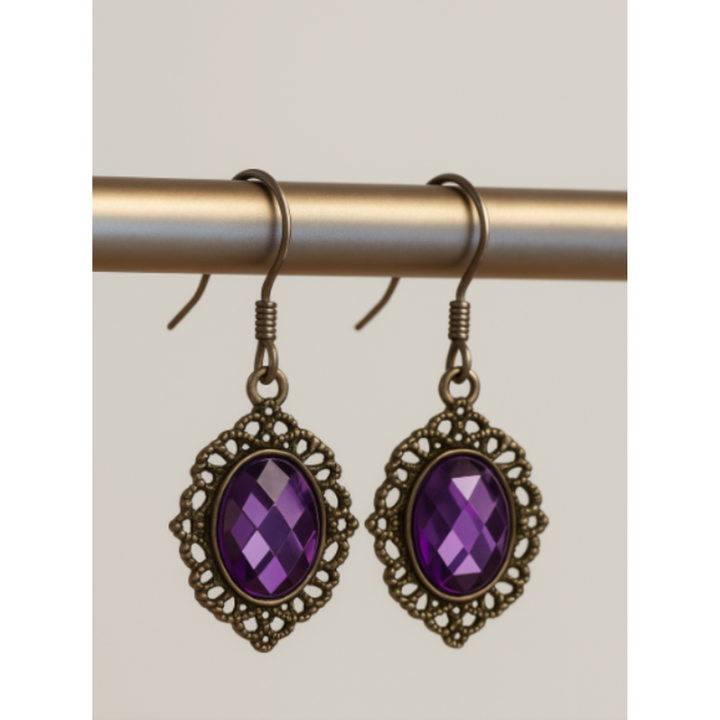 Pendientes Yara de Amatista