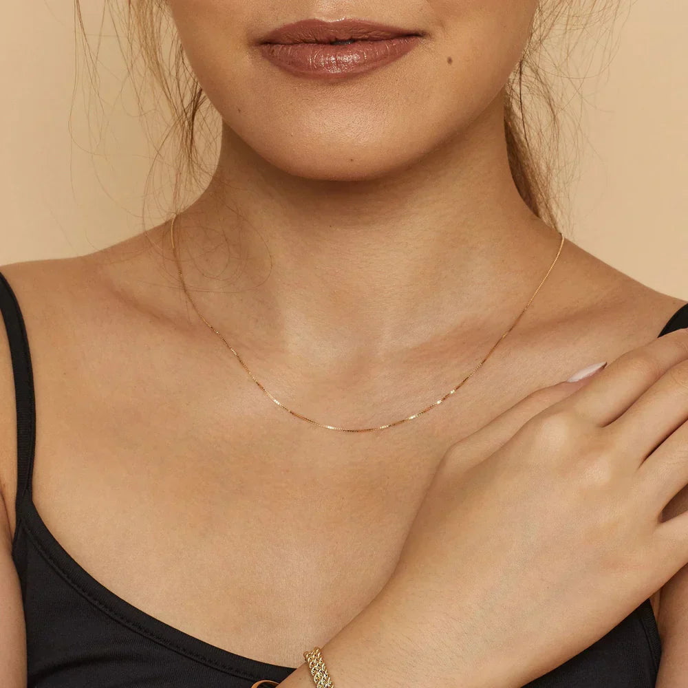Collar Sencillez Pura | Oro