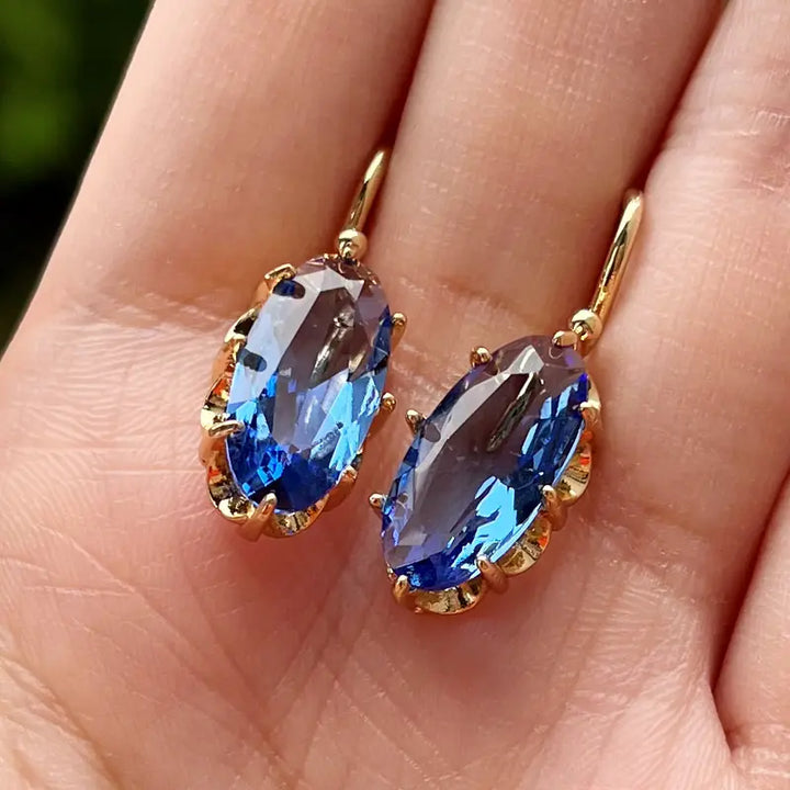 Pendientes de Oro Flor del Cielo