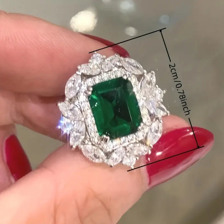 Pendientes Esmeralda Sublime