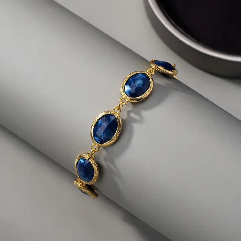 Pulsera de Oro Alma Glacial