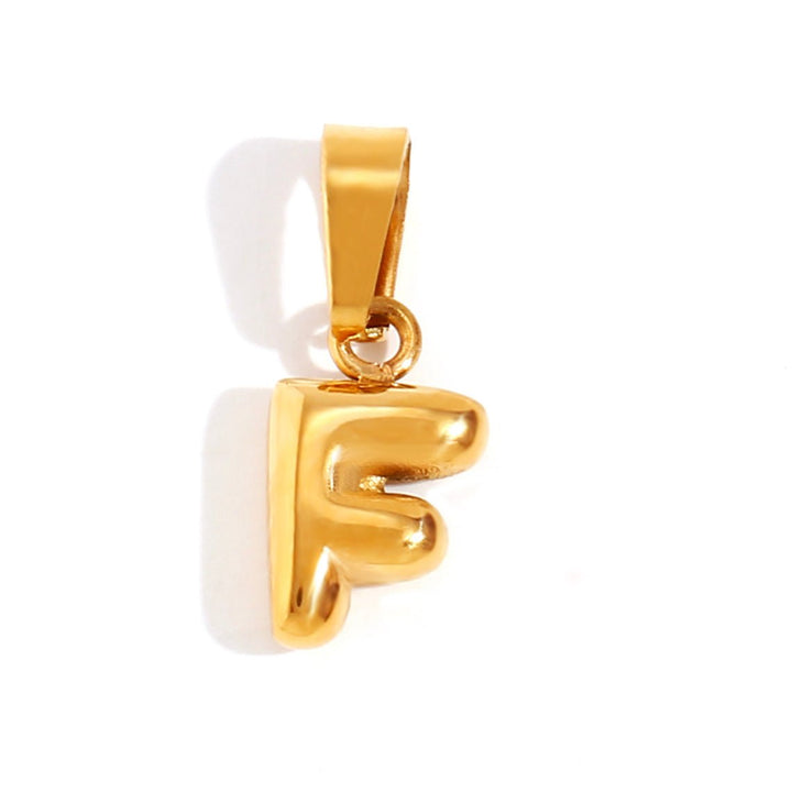 Collar Chic con Letra Burbuja