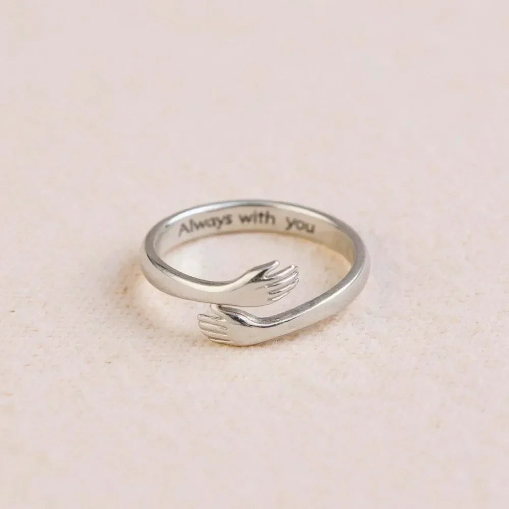 Envuelto En Amor - Anillo Abrazo (Ajustable)
