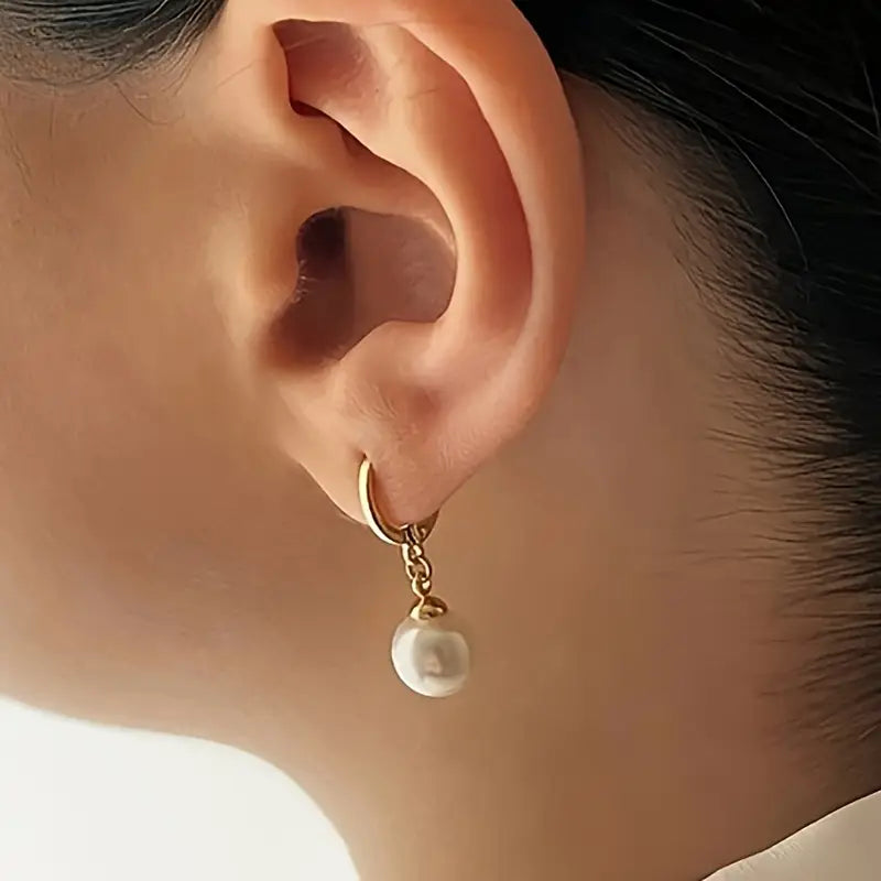 Conjunto de Joyas Perla Dorada | Oro