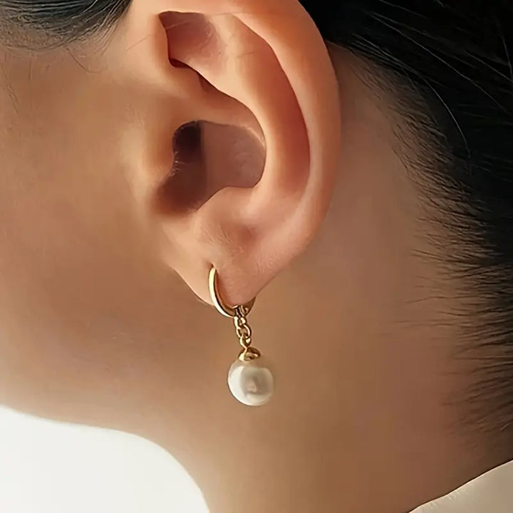 Conjunto de Joyas Perla Dorada | Oro