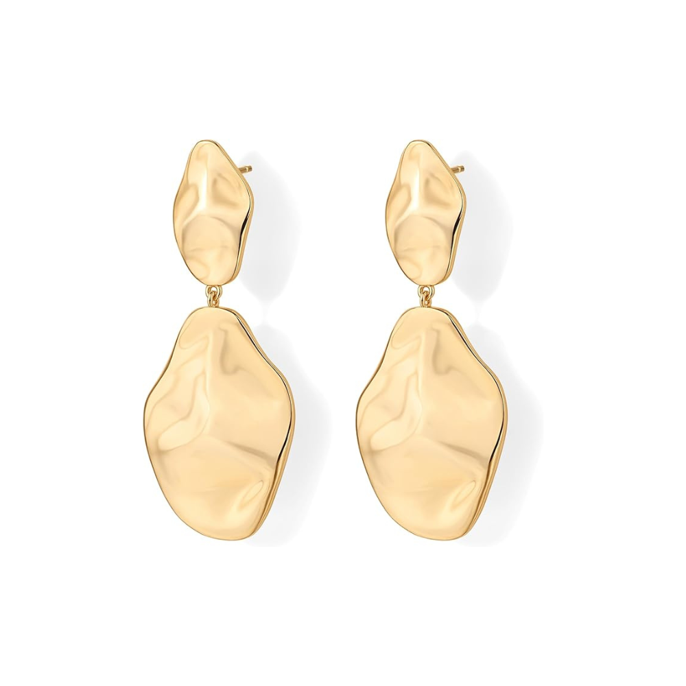 Pendientes Ondas | Oro