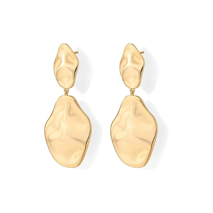 Pendientes Ondas | Oro