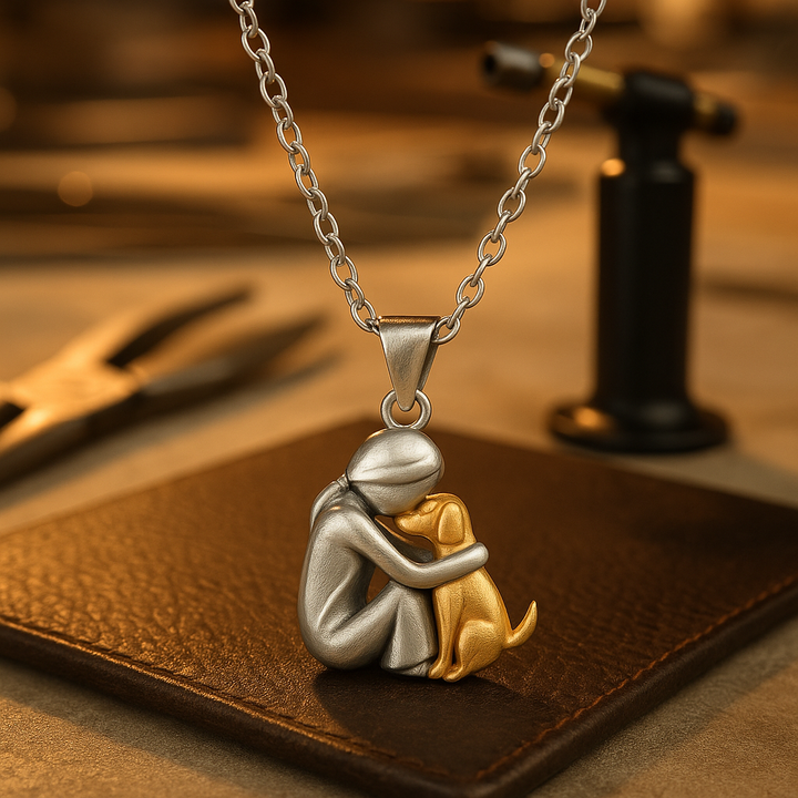Collar del Abrazo con Colgante