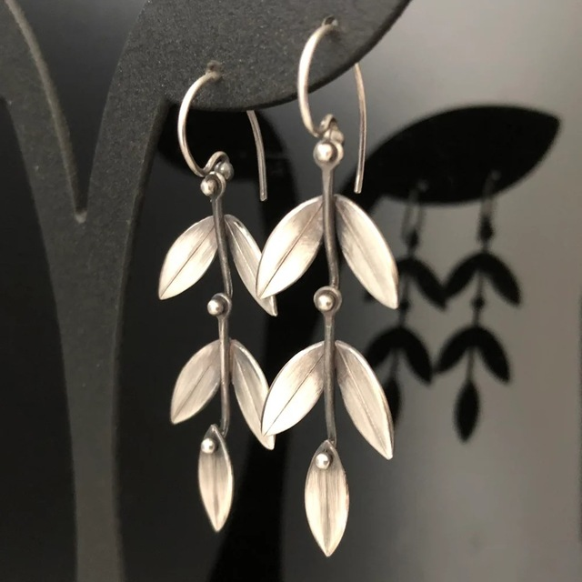 Pendientes Hojas Caídas