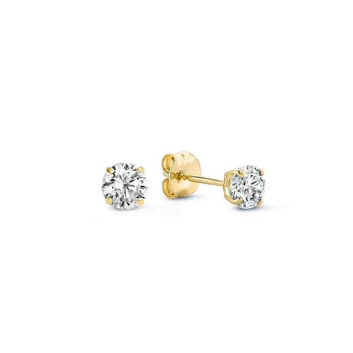 Pendientes Piedras Luna | Oro
