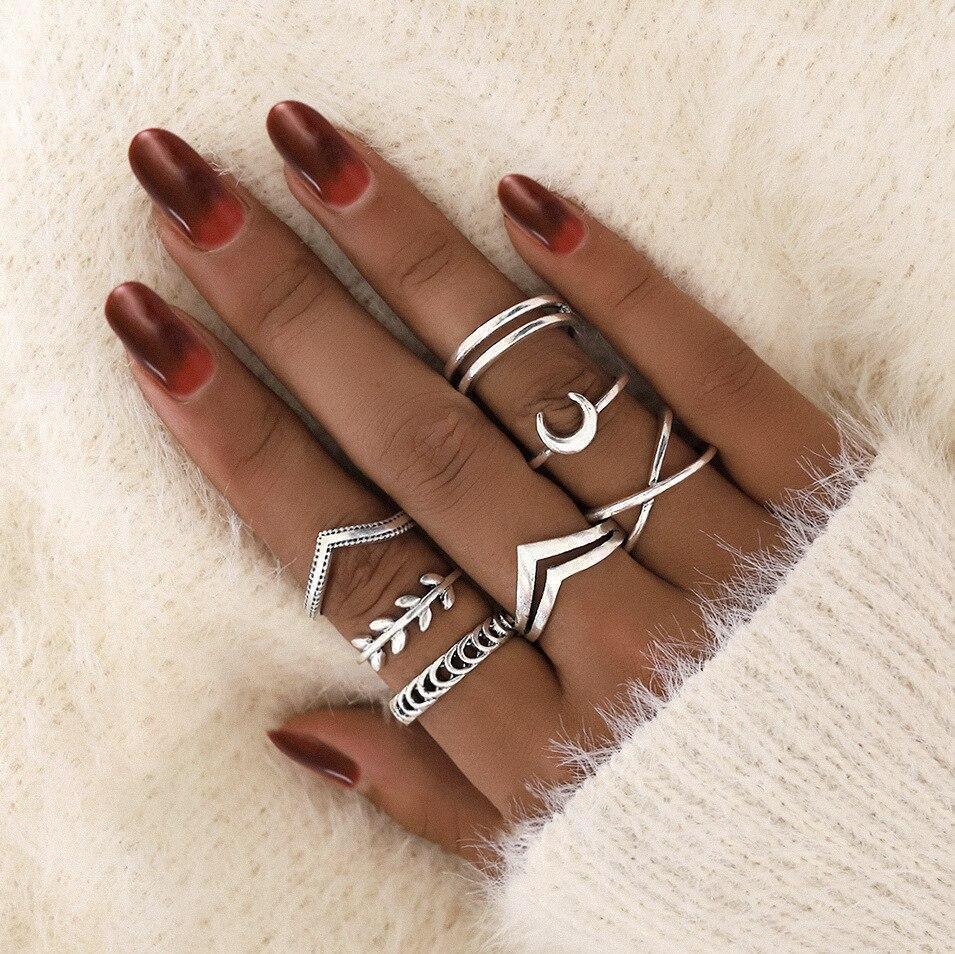 Conjunto de Anillos Elegantes