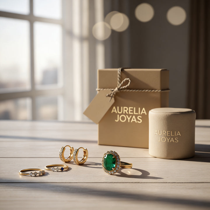 Pulsera elegante de oro y perlas