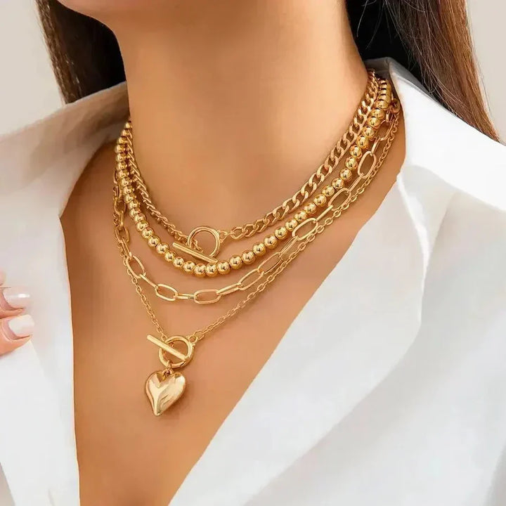 Collar Capas Corazón