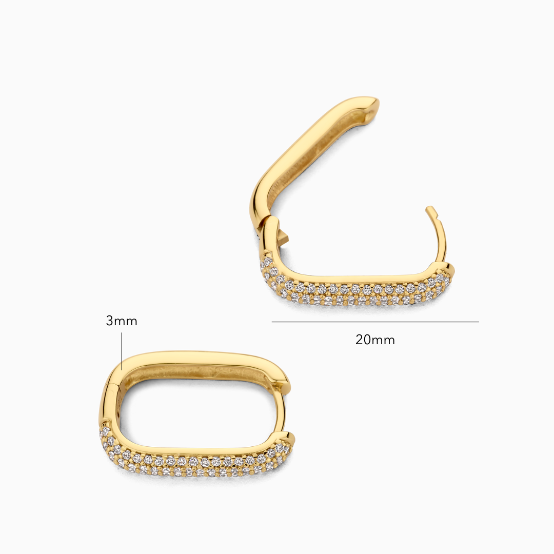Pendientes de Oro y Diamantes