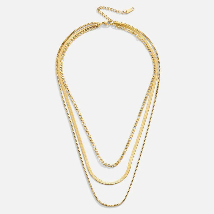 Collar con cadenas en capas Vienna