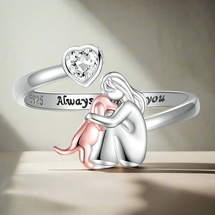 Anillo Siempre en Mi Corazón (Ajustable)